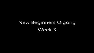 New Beginners Qigong - Week 3